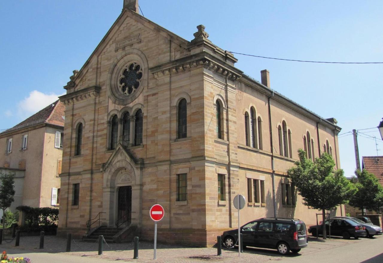 Chambres D'Hotes Ancienne Synagogue 로샤임 외부 사진